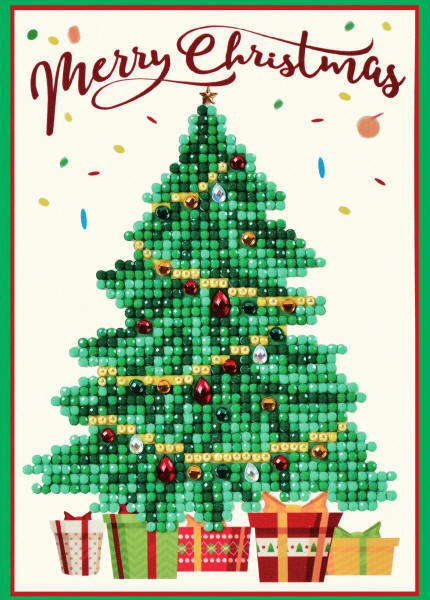 Large Picture of Merry Christmas Tree 