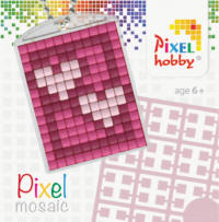 Pixel Hobby - Keyring Starter Kits - Hearts