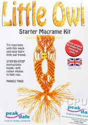 Peak Dale Macrame Owl Kit