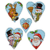 Dimensions Plastic Canvas Jingle Bells Christmas Ornaments