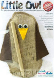Peak Dale Little Owl Rag Rugging Kit