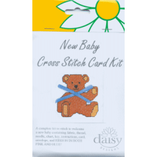 Daisy Designs New Baby Counted Cross Stitch Card Kit Daisy Designs New Baby Counted Cross Stitch Card Kit