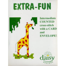 Daisy Designs Extra Fun Counted Cross Stitch Card Kit - Giraffe Daisy Designs Extra Fun Counted Cross Stitch Card Kit - Giraffe