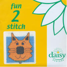 Daisy Designs Fun 2 Stitch Counted Cross Stitch Kit - Cat Daisy Designs Fun 2 Stitch Counted Cross Stitch Kit - Cat