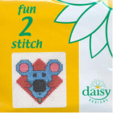 Daisy Designs Fun 2 Stitch Counted Cross Stitch Kit - Mouse Daisy Designs Fun 2 Stitch Counted Cross Stitch Kit - Mouse