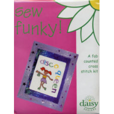 Daisy Design Sew Funky Counted Cross Stitch Kit - Disco Queen Daisy Design Sew Funky Counted Cross Stitch Kit - Disco Queen