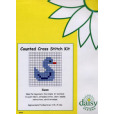 Daisy Designs Fun Stitch Counted Cross Stitch Card Kit - Swan Daisy Designs Fun Stitch Counted Cross Stitch Card Kit - Swan
