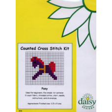 Daisy Designs Fun Stitch Counted Cross Stitch Card Kit - Pony Daisy Designs Fun Stitch Counted Cross Stitch Card Kit - Pony