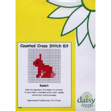 Daisy Designs Fun Stitch Counted Cross Stitch Card Kit - Rabbit Daisy Designs Fun Stitch Counted Cross Stitch Card Kit - Rabbit