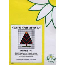 Daisy Designs Fun Stitch Christmas Counted Cross Stitch Card Kit - Tree Daisy Designs Fun Stitch Christmas Counted Cross Stitch Card Kit - Tree