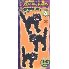 Halloween Foam Kit - Black Cat Halloween Foam Kit - Black Cat