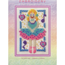 KSG Bead 2 Bead Embroidery Kit - Ballerina KSG Bead 2 Bead Embroidery Kit - Ballerina