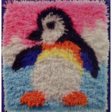 KSG Latch Hook Goes Large Kit - Penguin KSG Latch Hook Goes Large Kit - Penguin