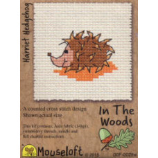 Mouseloft In the Woods Counted Cross Stitch Kit - Harriet Hedgehog Mouseloft In the Woods Counted Cross Stitch Kit - Harriet Hedgehog