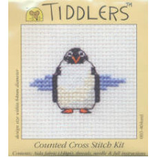 Mouseloft Tiddlers Counted Cross Stitch Kit - Penguin Mouseloft Tiddlers Counted Cross Stitch Kit - Penguin