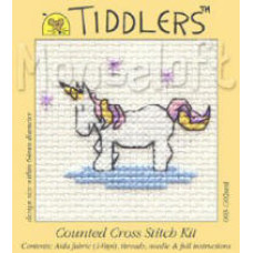 Mouseloft Tiddlers Counted Cross Stitch Kit - Little Unicorn Mouseloft Tiddlers Counted Cross Stitch Kit - Little Unicorn