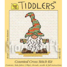 Mouseloft Tiddlers Counted Cross Stitch Kit - Gnome Mouseloft Tiddlers Counted Cross Stitch Kit - Gnome