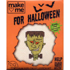 Mouseloft Halloween Counted Cross Stitch Kit - Frankie Mouseloft Halloween Counted Cross Stitch Kit - Frankie
