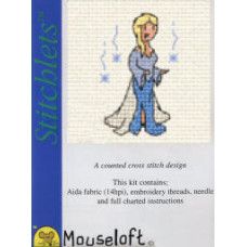 Mouseloft Stitchlets Counted Cross Stitch Kit - Princess Mouseloft Stitchlets Counted Cross Stitch Kit - Princess