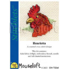 Mouseloft Stitchlets Counted Cross Stitch Kit - Henrietta the Hen Mouseloft Stitchlets Counted Cross Stitch Kit - Henrietta the Hen