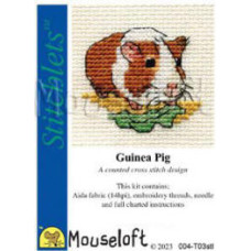 Mouseloft Stitchlets Counted Cross Stitch Kit - Guinea Pig Mouseloft Stitchlets Counted Cross Stitch Kit - Guinea Pig