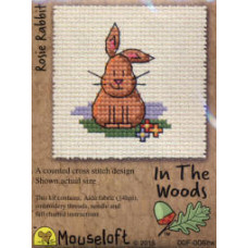 Mouseloft In the Woods Counted Cross Stitch Kit - Rosie Rabbit