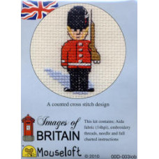 Mouseloft Images of Britain Counted Cross Stitch Kit - Guardsman