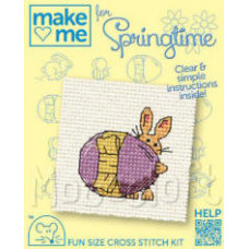 Mouseloft Make Me for Springtime Counted Cross Stitch Kit - Easter Egg Mouseloft Make Me for Springtime Counted Cross Stitch Kit - Easter Egg