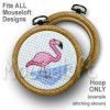 Mouseloft Embroidery Woodgrain Effect Flexihoop Hoop Mouseloft Embroidery Woodgrain Effect Flexihoop Hoop
