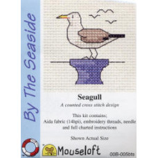 Mouseloft By the Seaside Counted Cross Stitch Kit - Seagull Mouseloft By the Seaside Counted Cross Stitch Kit - Seagull