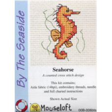 Mouseloft By the Seaside Counted Cross Stitch Kit - Seahorse Mouseloft By the Seaside Counted Cross Stitch Kit - Seahorse