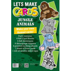 Lets Make Cards Kit - Jungle Animals 2 Lets Make Cards Kit - Jungle Animals 2