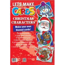 Lets Make Cards Kit - Christmas Characters Lets Make Cards Kit - Christmas Characters