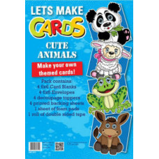 Lets Make Cards Kit - Cute Animals