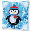 Diamond Dotz® Mini Cushion Cover Kit - Christmas Penguin Diamond Dotz® Mini Cushion Cover Kit - Christmas Penguin