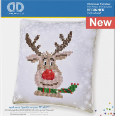Diamond Dotz® Mini Cushion Cover Kit - Christmas Reindeer Diamond Dotz® Mini Cushion Cover Kit - Christmas Reindeer
