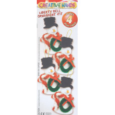 Bell Ornament Kit - Liberty Bell Snowmen Bell Ornament Kit - Liberty Bell Snowmen