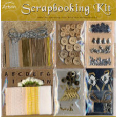 Scrap Booking and Craft Accessories Kit - Natural Scrap Booking and Craft Accessories Kit - Natural