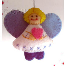 DoCrafts Mini Soft Christmas Kit - Angel with Blue Wings DoCrafts Mini Soft Christmas Kit - Angel with Blue Wings