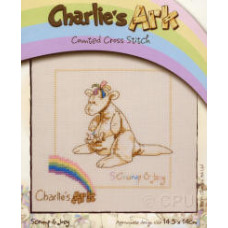 Other Counted Cross Stitch Kit - Charlie's Ark Scrump & Joey Other Counted Cross Stitch Kit - Charlie's Ark Scrump & Joey