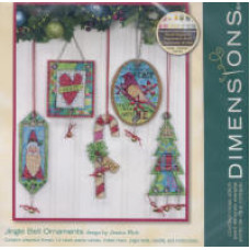 Plastic Canvas Christmas Kit - Dimensions Jingle Bell Christmas Ornaments Plastic Canvas Christmas Kit - Dimensions Jingle Bell Christmas Ornaments