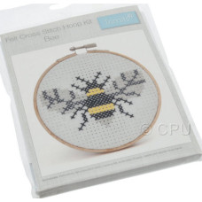 Felt Cross Stitch Hoop Kit - Bee Felt Cross Stitch Hoop Kit - Bee