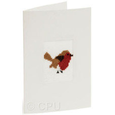Cross Stitch Christmas Card Kit - Robin Cross Stitch Christmas Card Kit - Robin