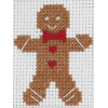 Cross Stitch Christmas Card Kit - Gingerbread Man Cross Stitch Christmas Card Kit - Gingerbread Man