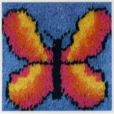 Latch Hook Kit - Butterfly Latch Hook Kit - Butterfly